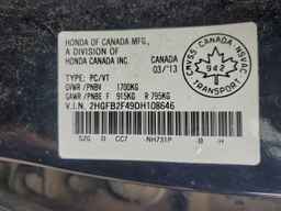 2013 HONDA CIVIC