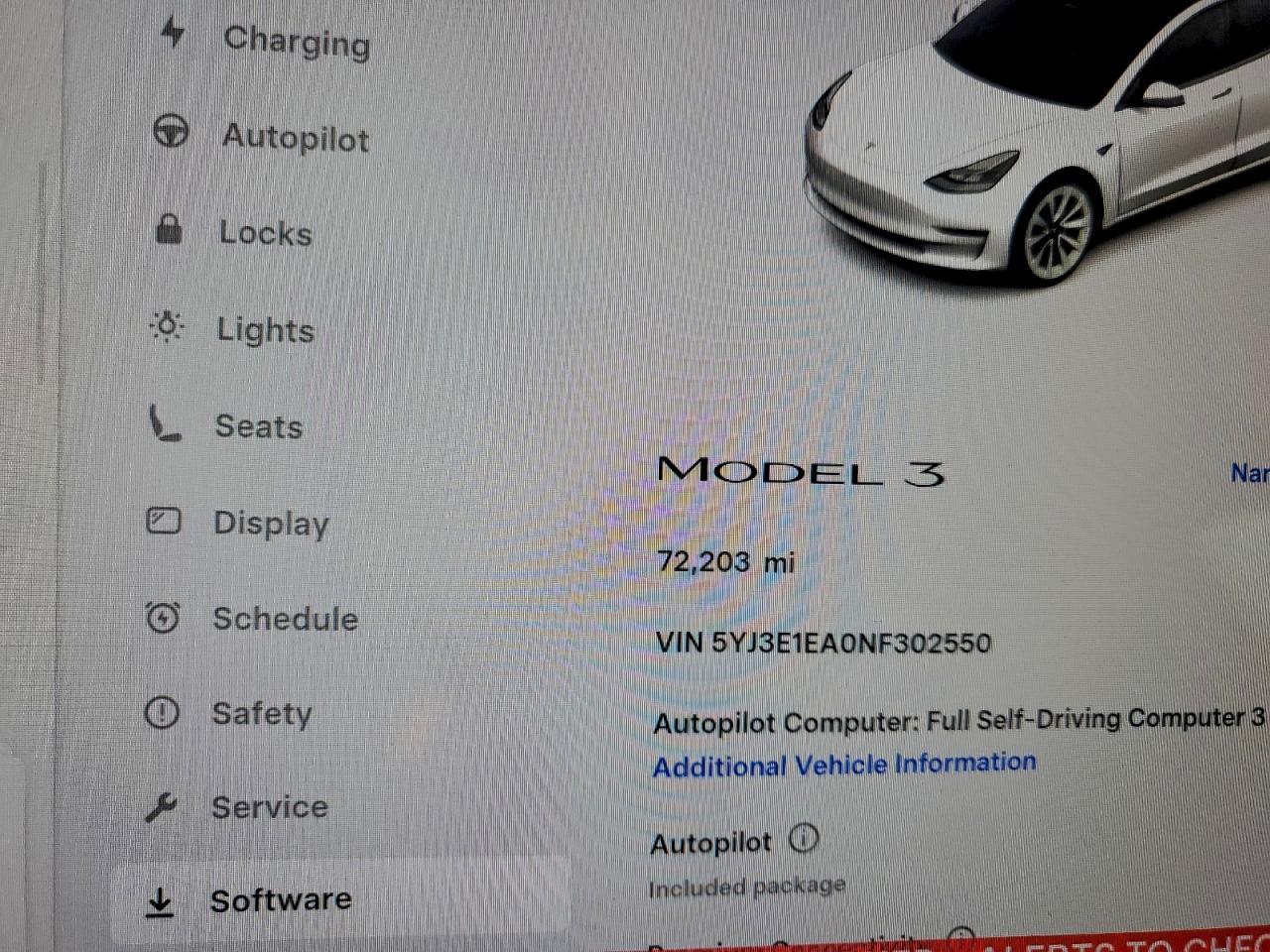 2022 TESLA MODEL 3