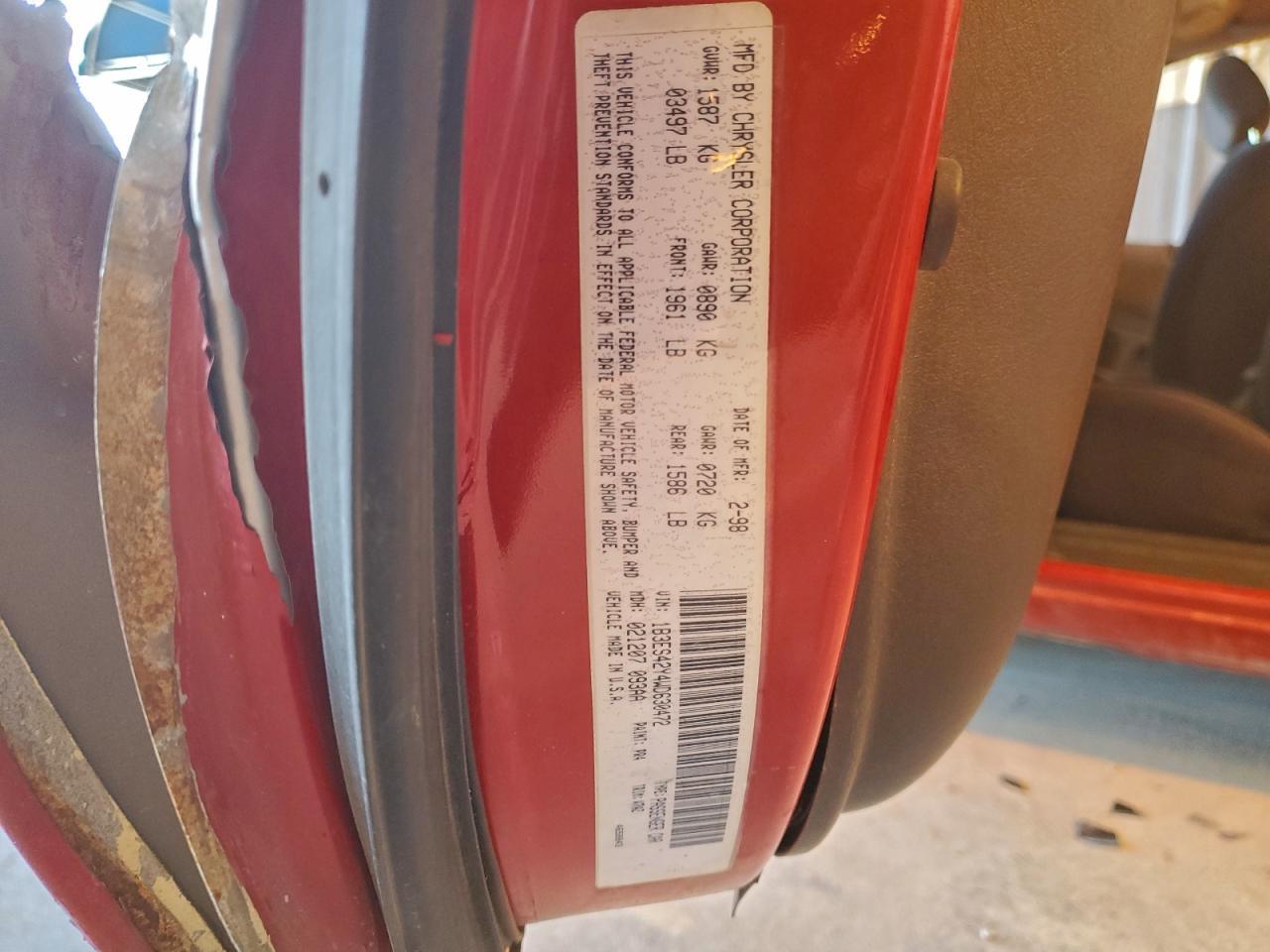 1998 DODGE Neon
