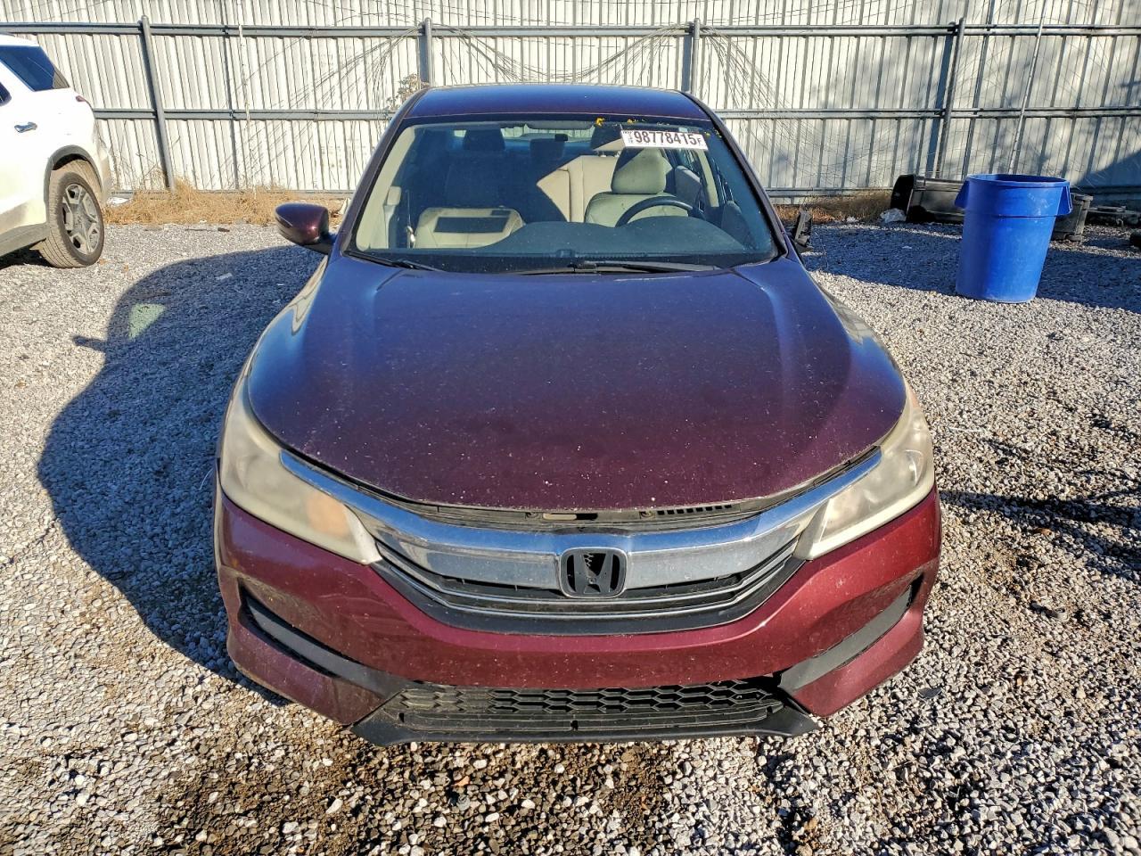 2016 HONDA ACCORD