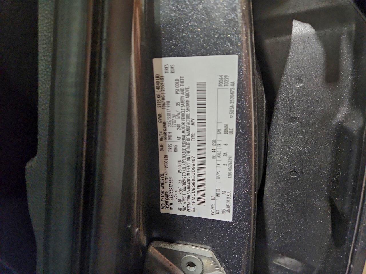 2014 FORD ESCAPE