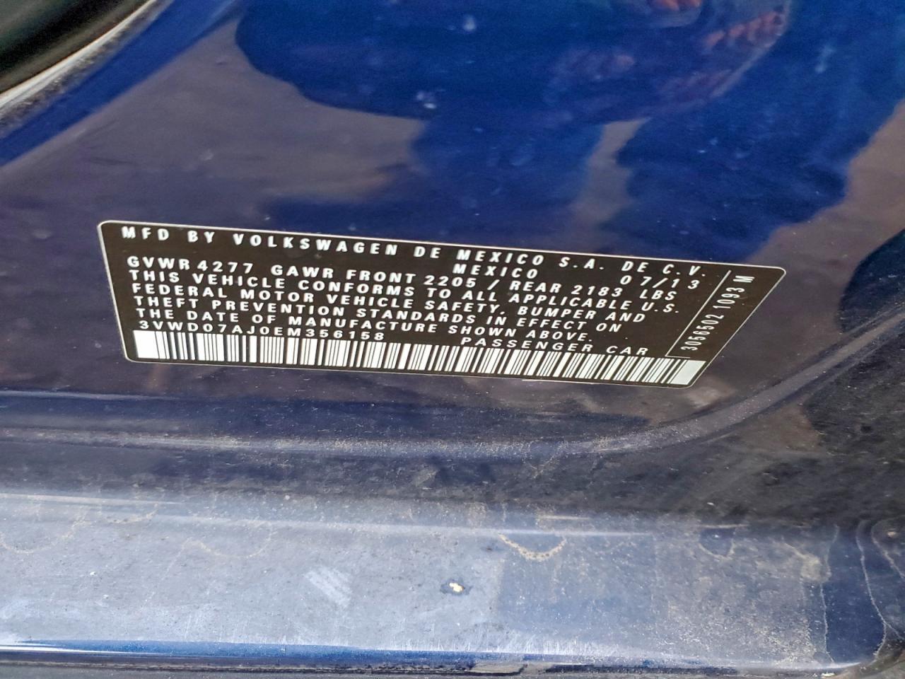 2014 VOLKSWAGEN JETTA