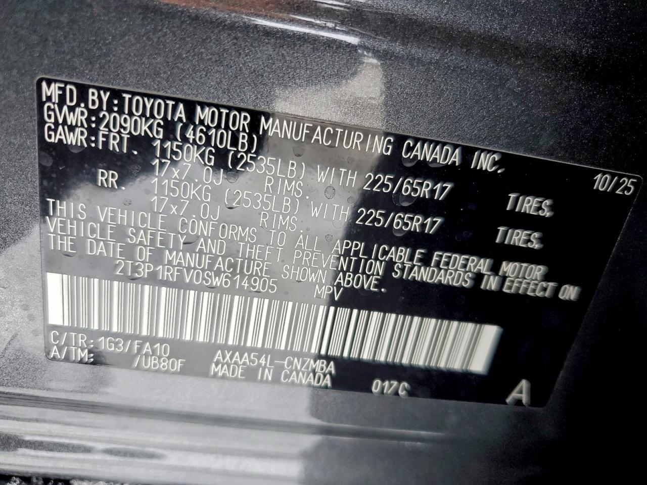 2025 TOYOTA RAV4