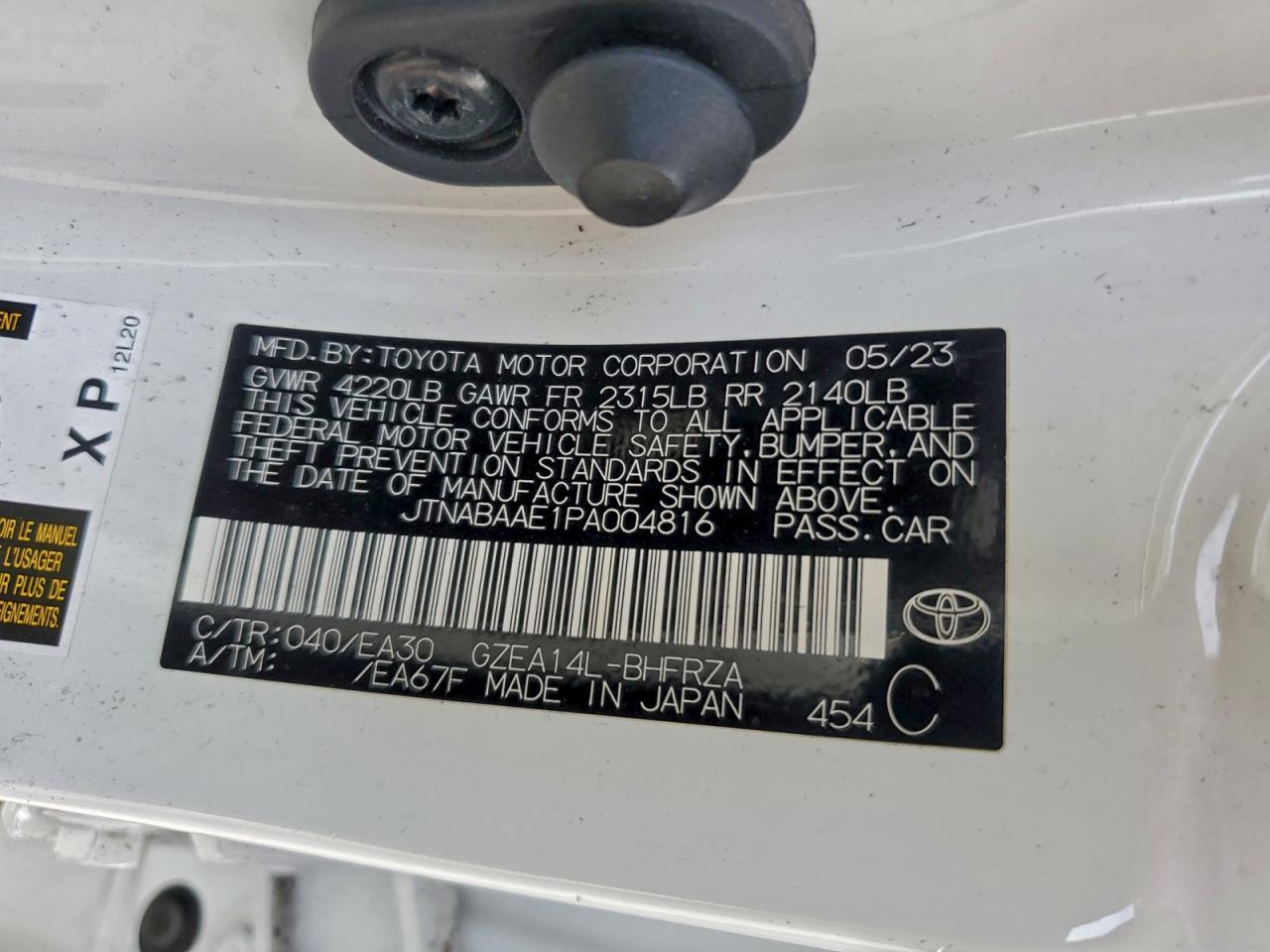 2023 TOYOTA GR Corolla