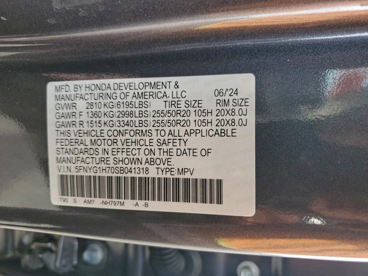2025 HONDA PILOT