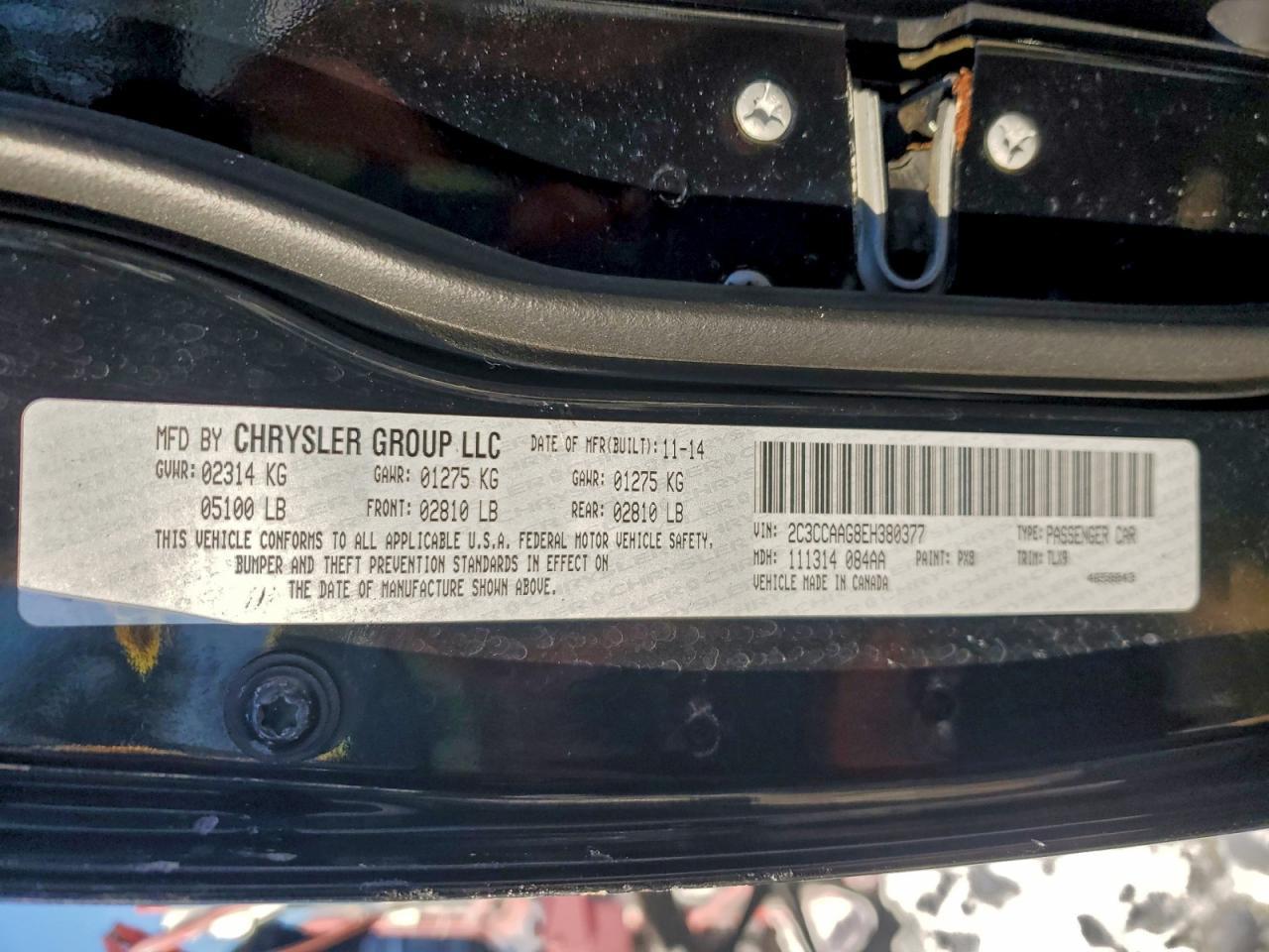 2014 CHRYSLER 300