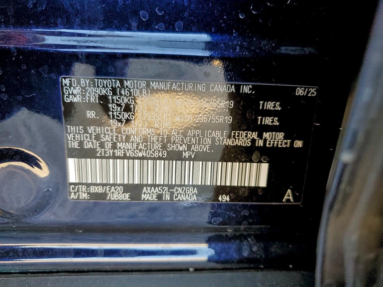 2025 TOYOTA RAV4