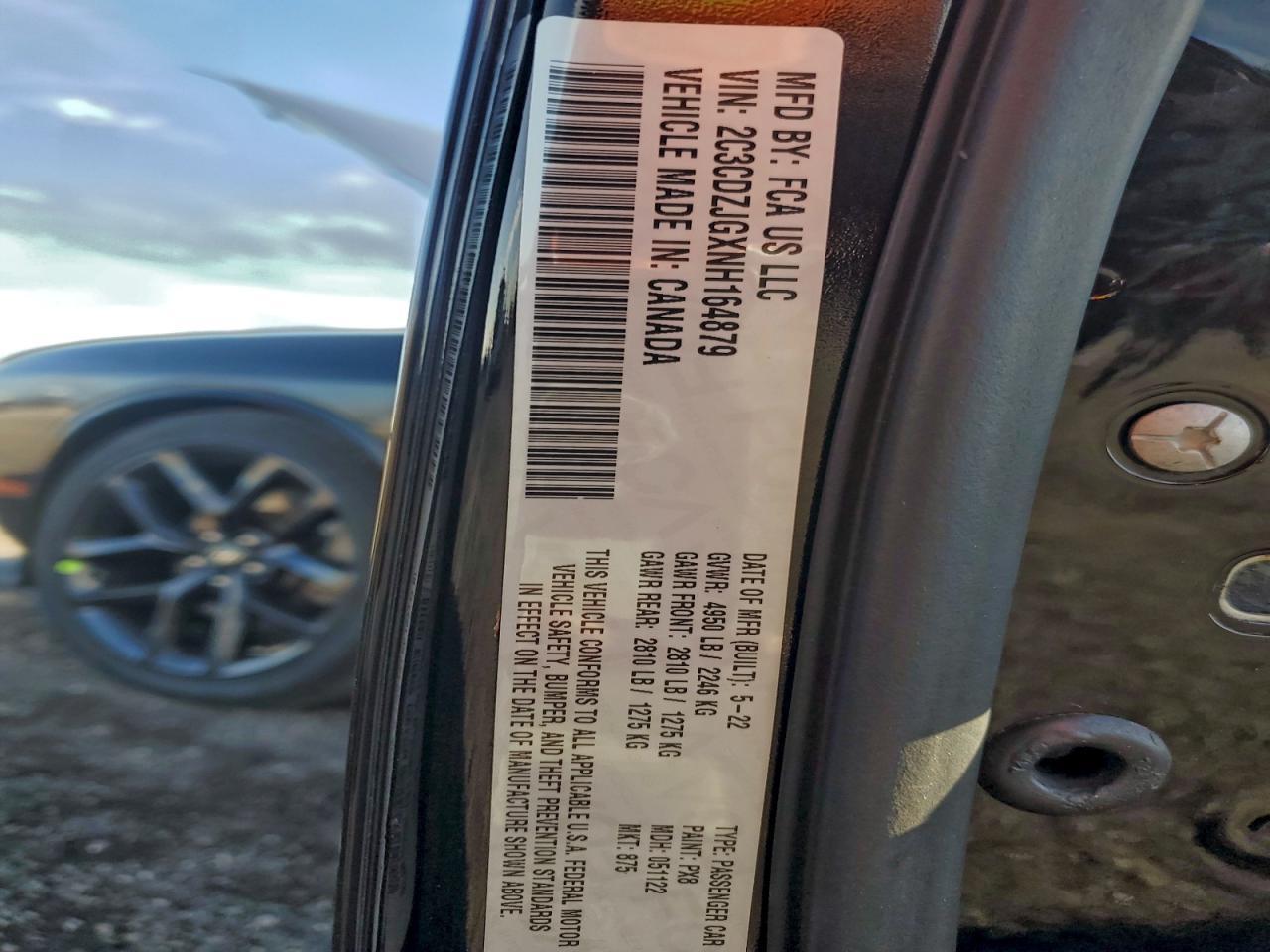 2022 DODGE Challenger