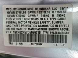 2013 HONDA CIVIC