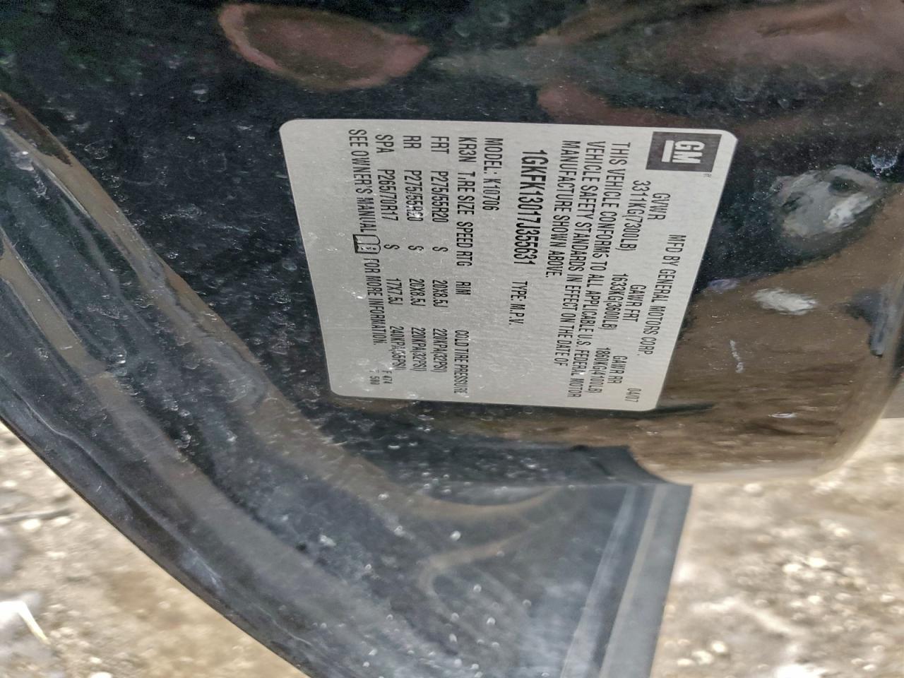 2007 GMC Yukon