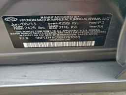 2013 HYUNDAI SONATA