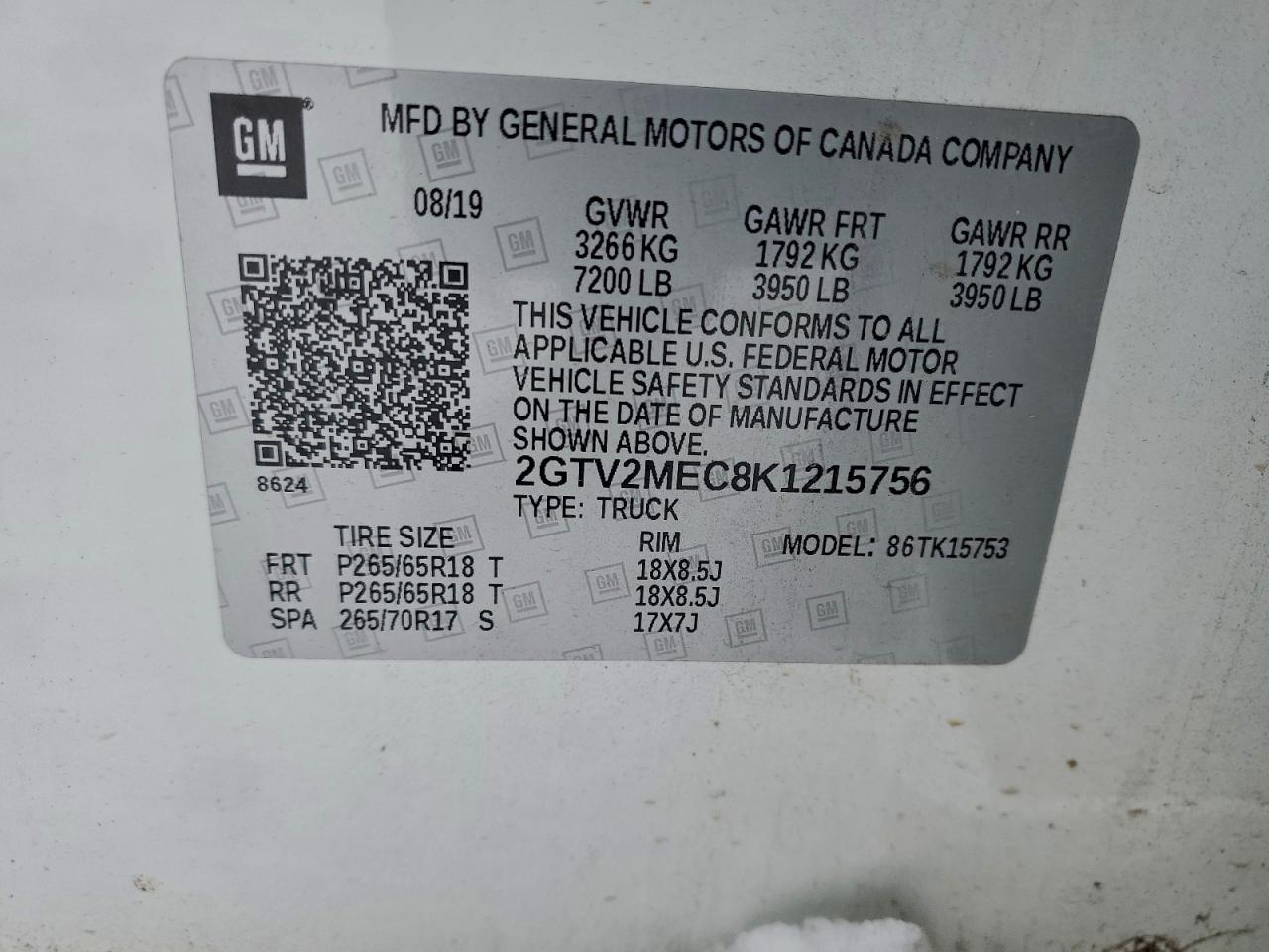 2019 GMC Sierra