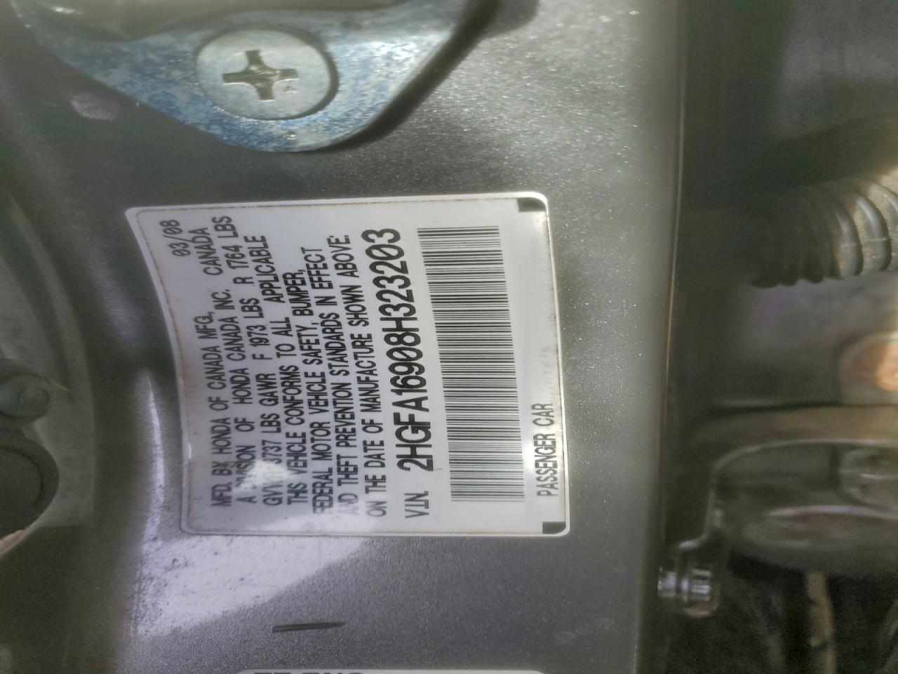 2008 HONDA CIVIC