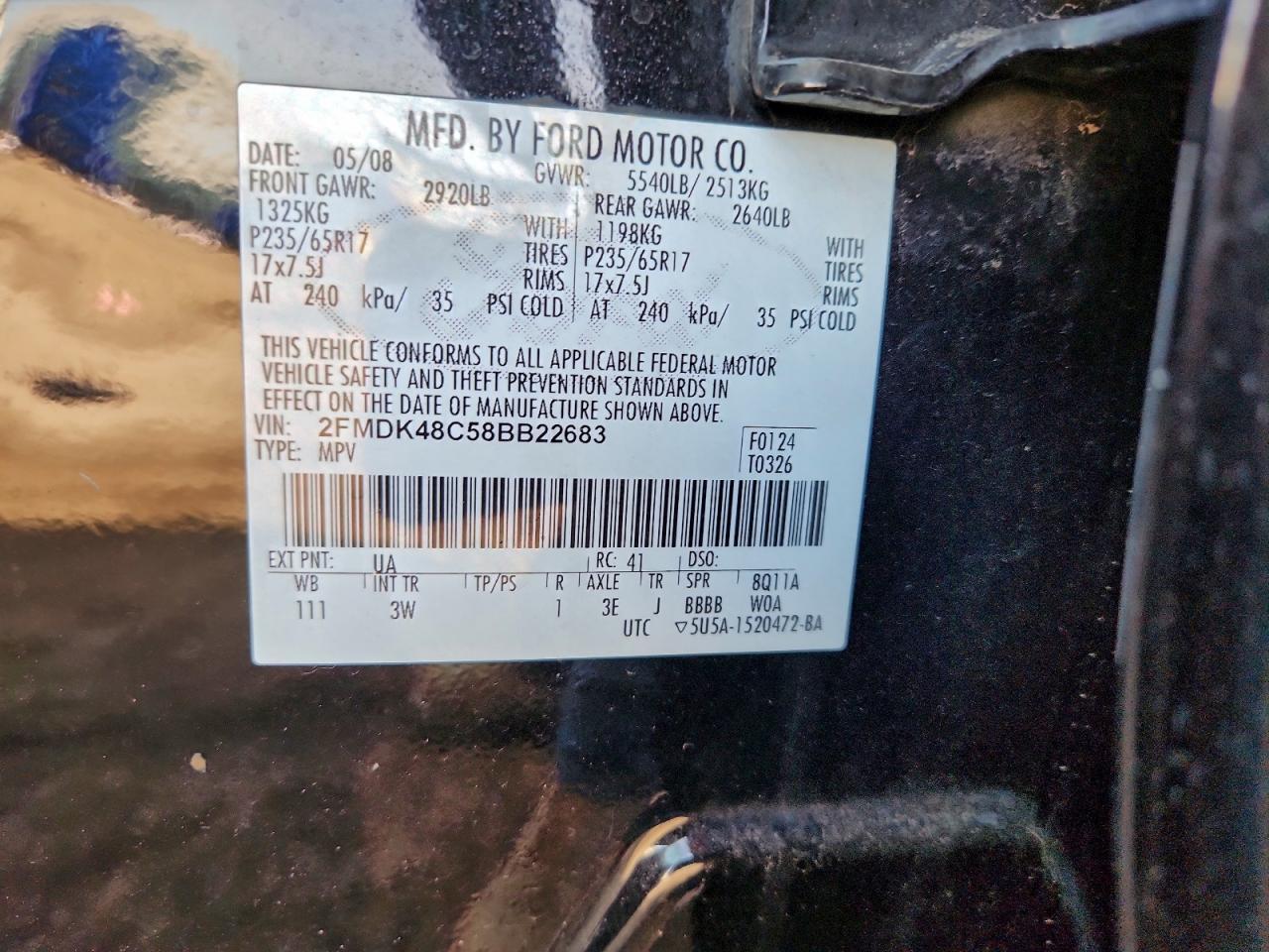2008 FORD EDGE