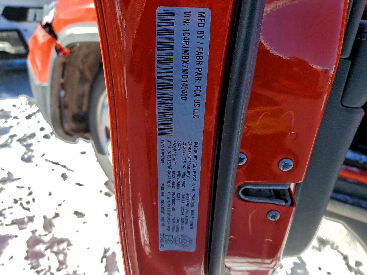 2021 JEEP CHEROKEE
