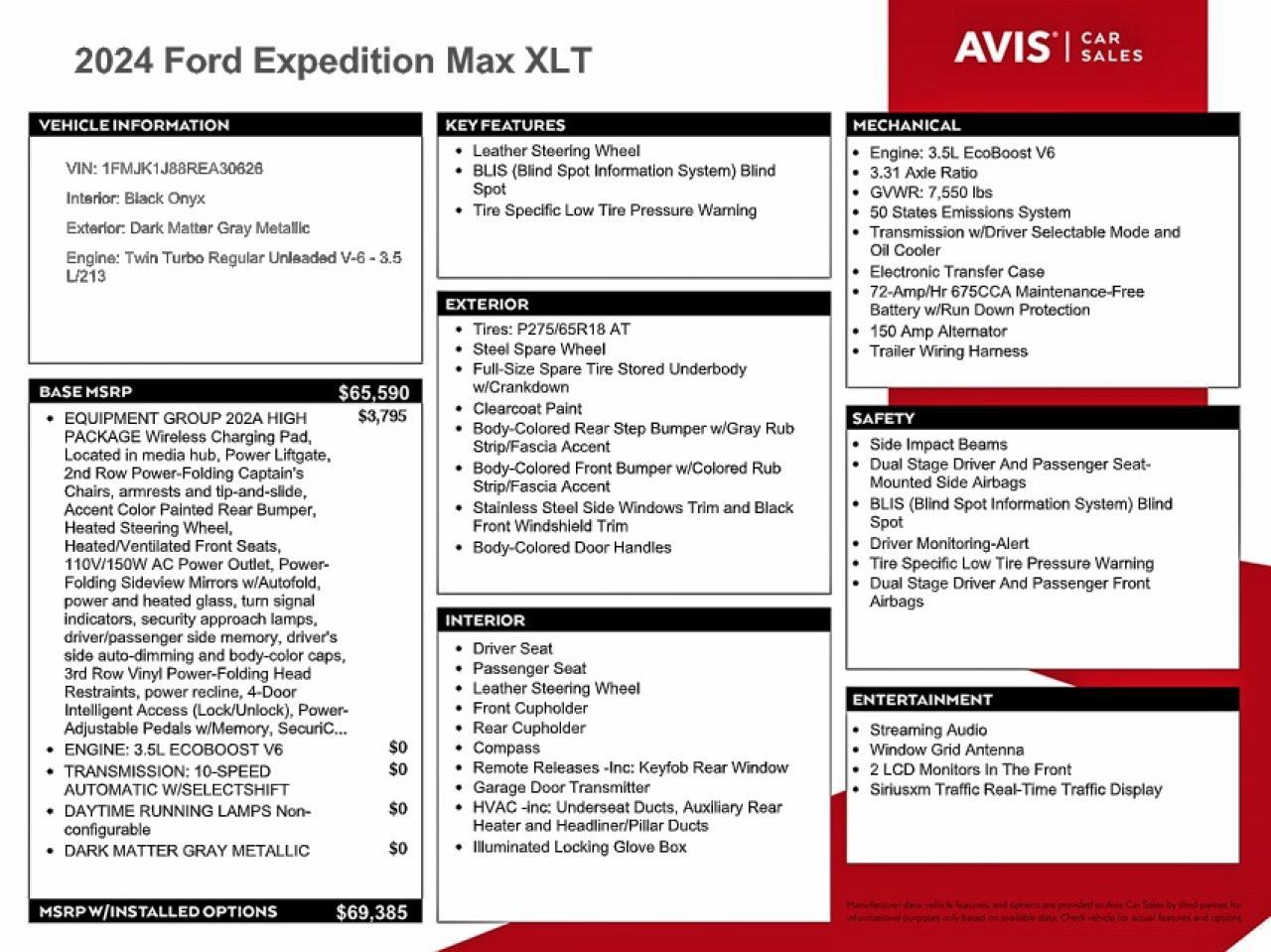 2024 FORD Expedition