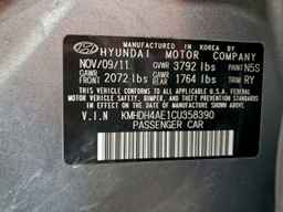 2012 HYUNDAI ELANTRA