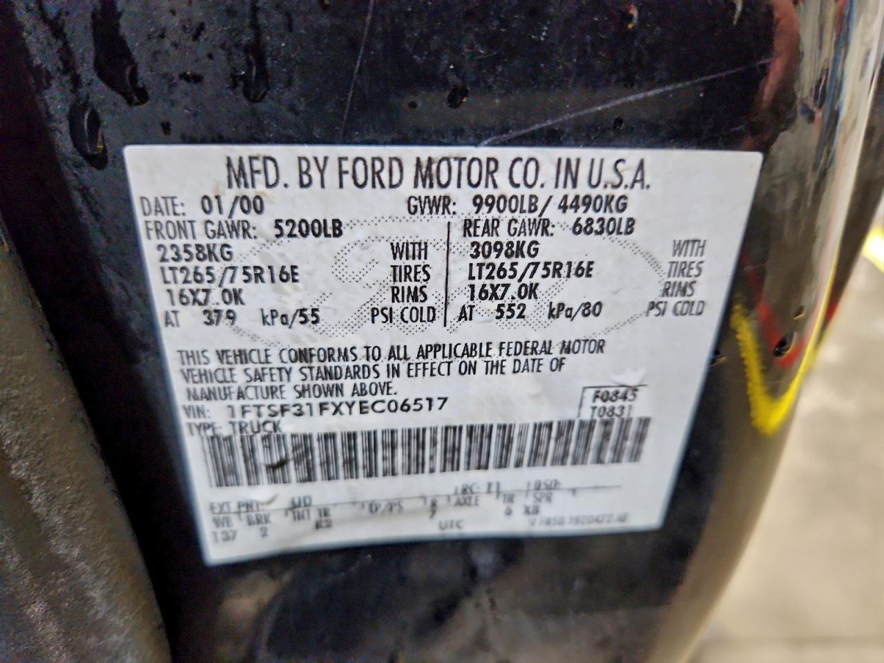 2000 FORD F-350