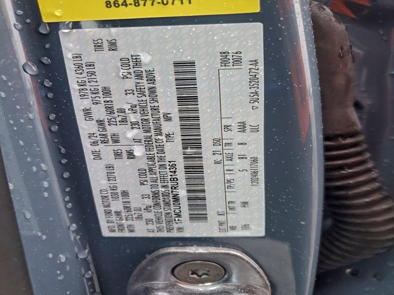 2024 FORD ESCAPE