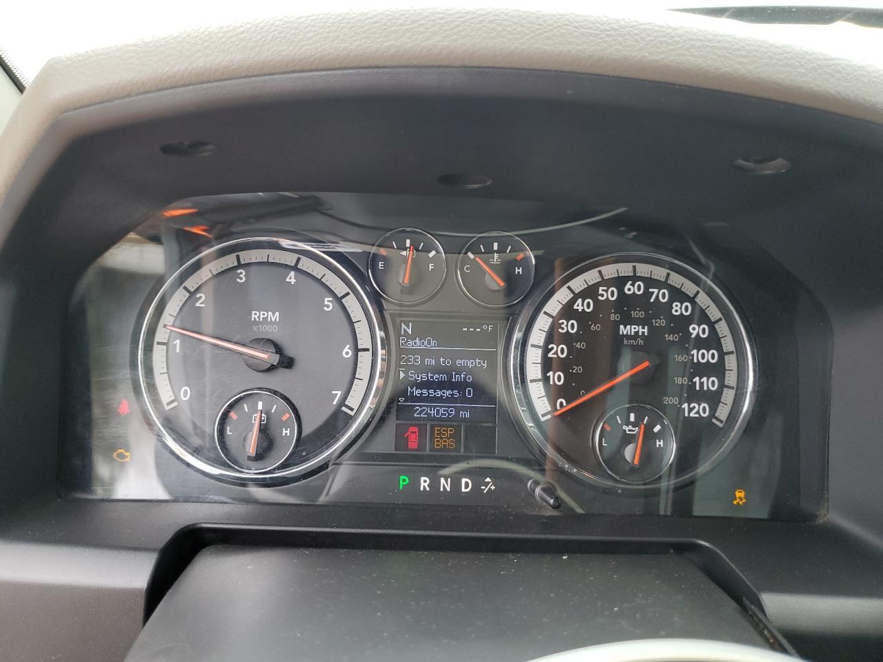 2009 DODGE RAM 1500