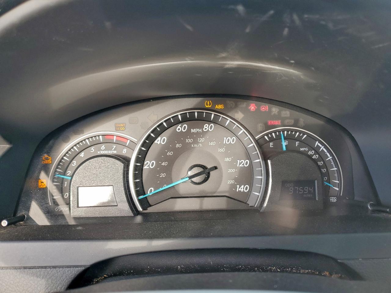 2012 TOYOTA CAMRY