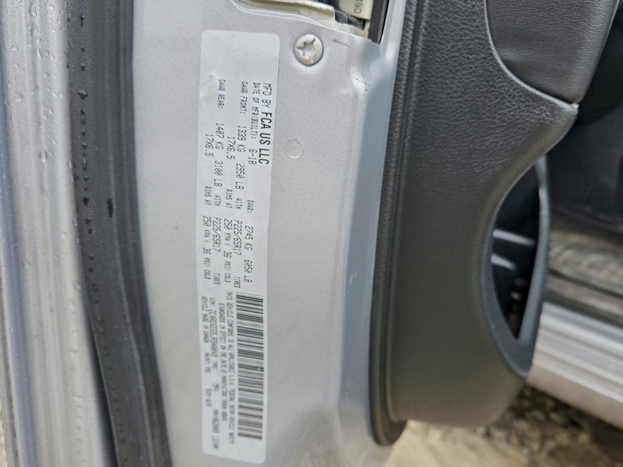 2018 DODGE GRAND CARAVAN