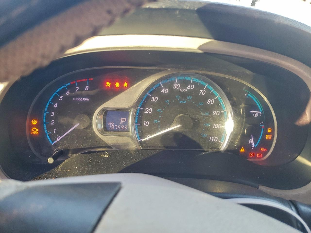 2012 TOYOTA SIENNA