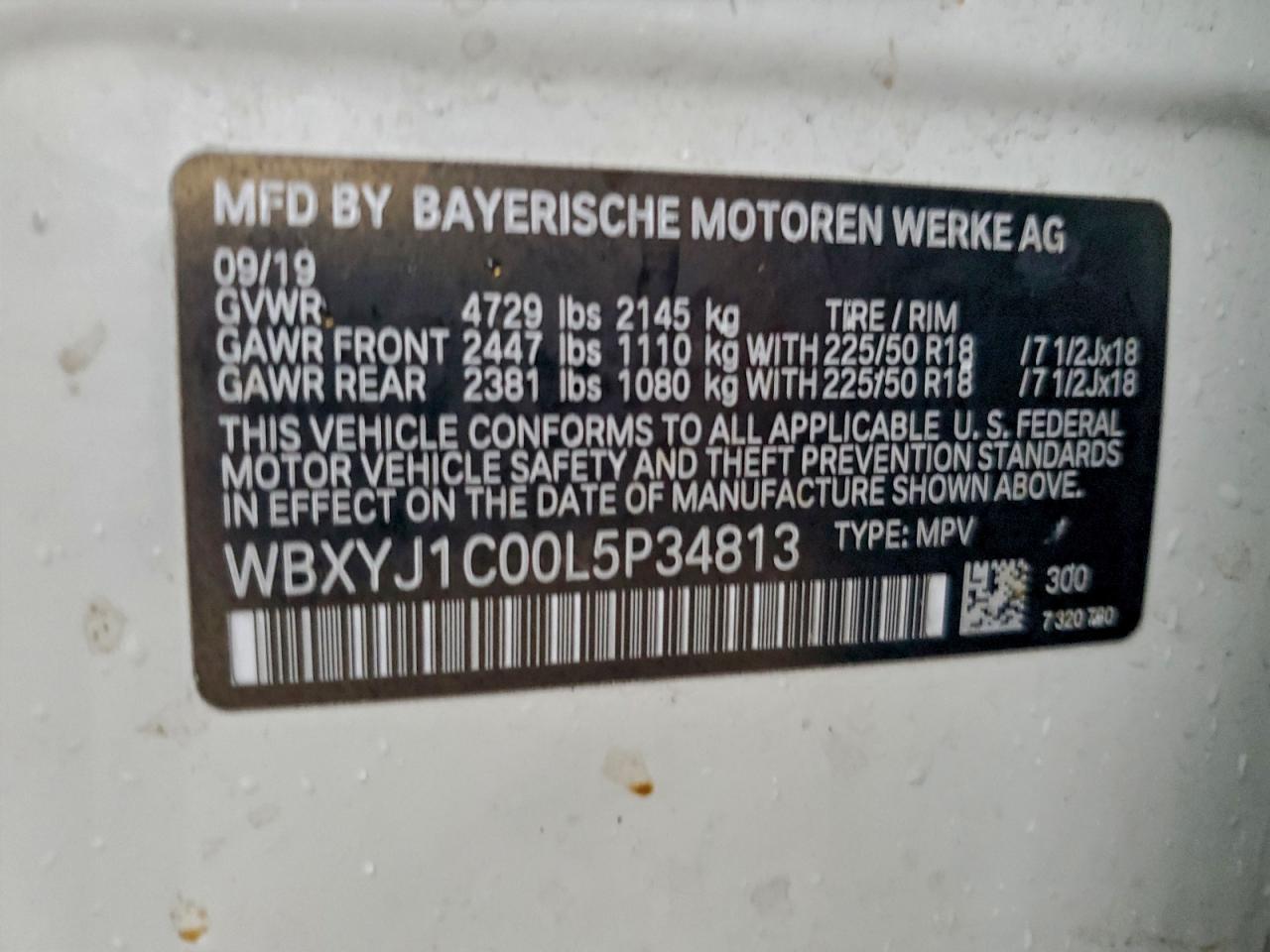 2020 BMW X2