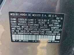 2015 HONDA FIT
