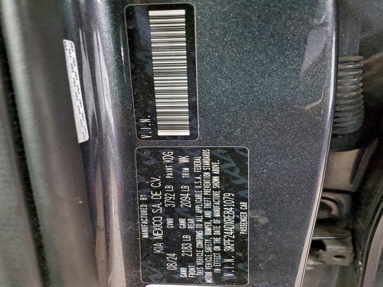 2024 KIA FORTE