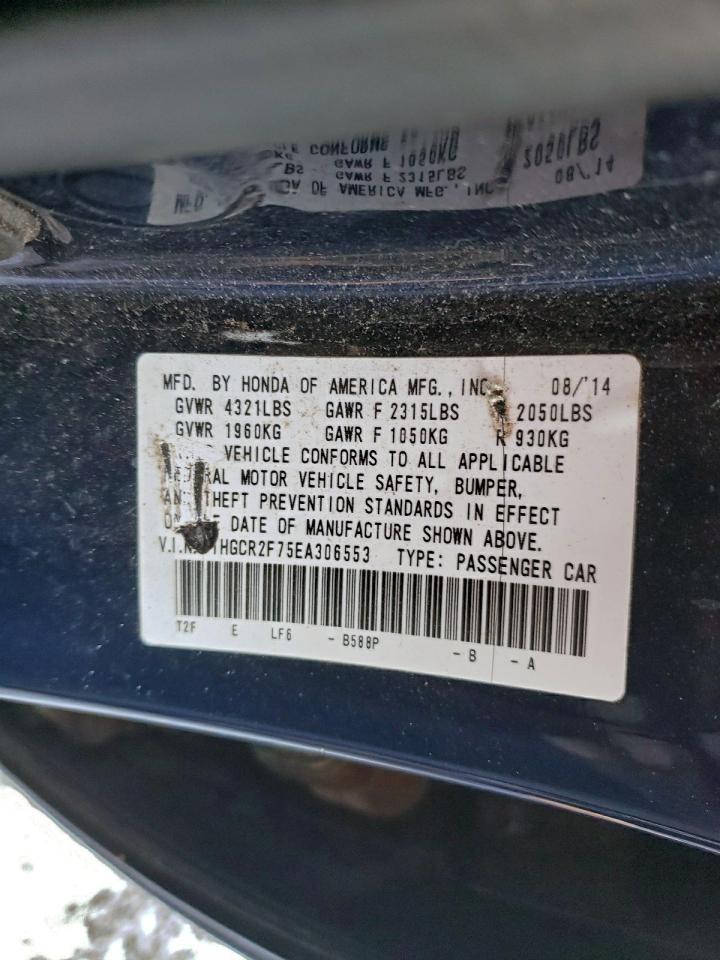 2014 HONDA ACCORD