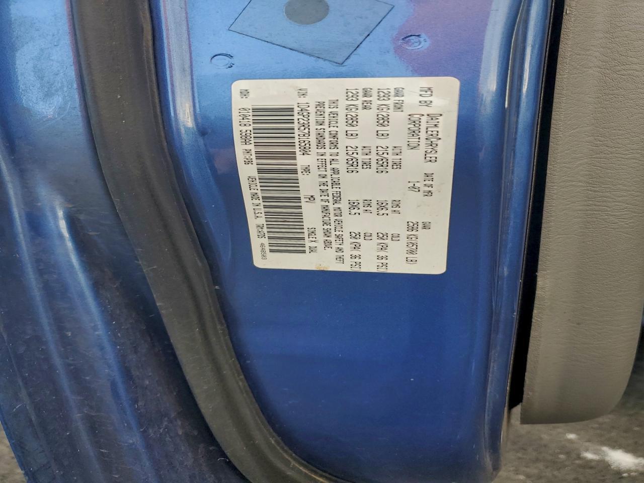 2007 DODGE GRAND CARAVAN