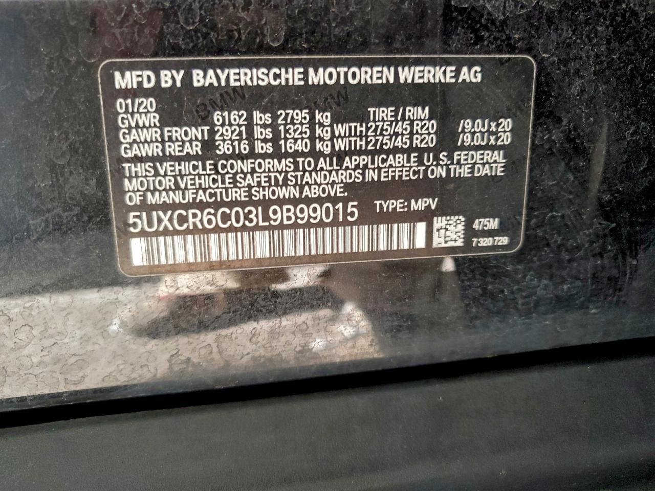 2020 BMW X5