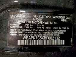 2011 BMW 3 SERIES