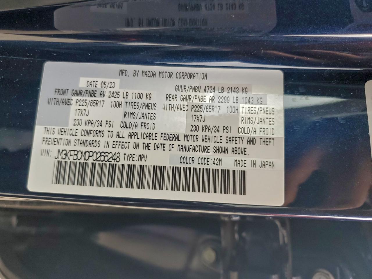 2023 MAZDA CX-5
