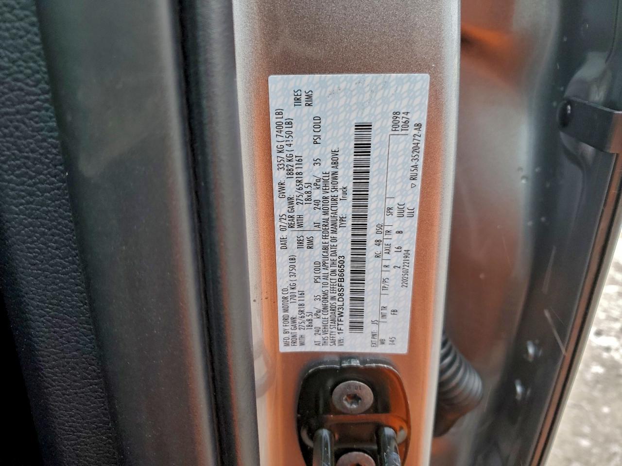 2025 FORD F-150