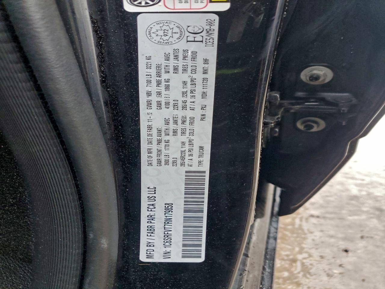2024 RAM 1500