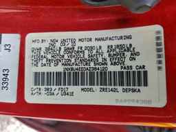 2010 TOYOTA COROLLA
