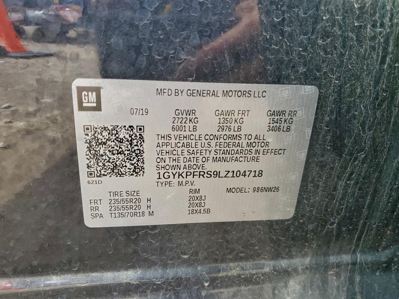 2020 CADILLAC XT6