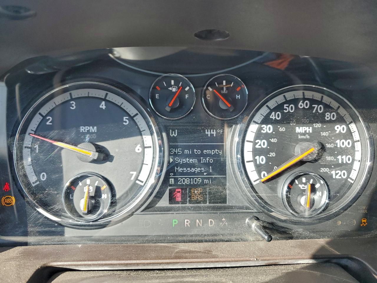 2009 DODGE RAM 1500