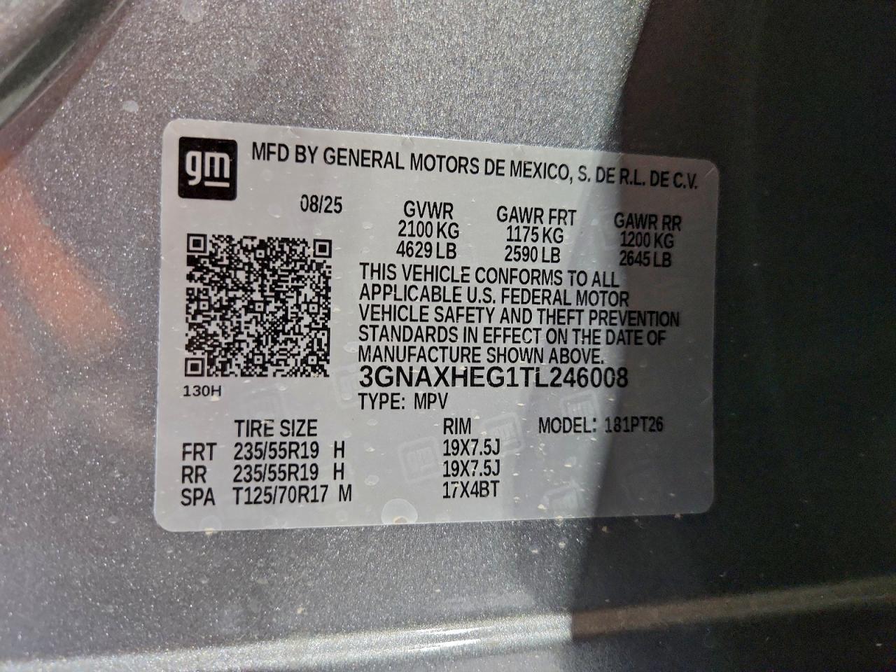 2026 CHEVROLET EQUINOX