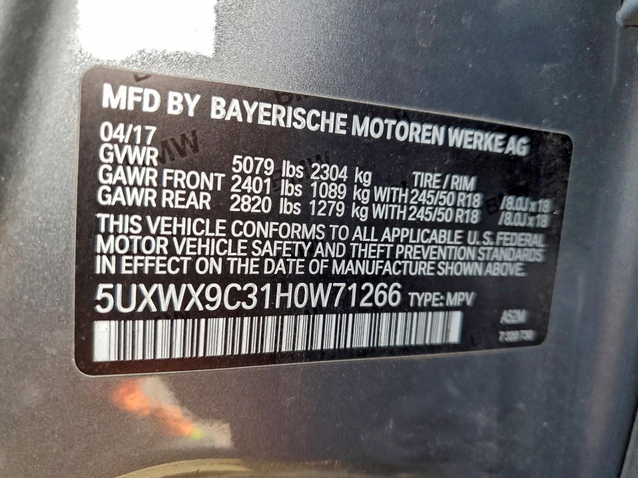 2017 BMW X3