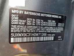 2017 BMW X3