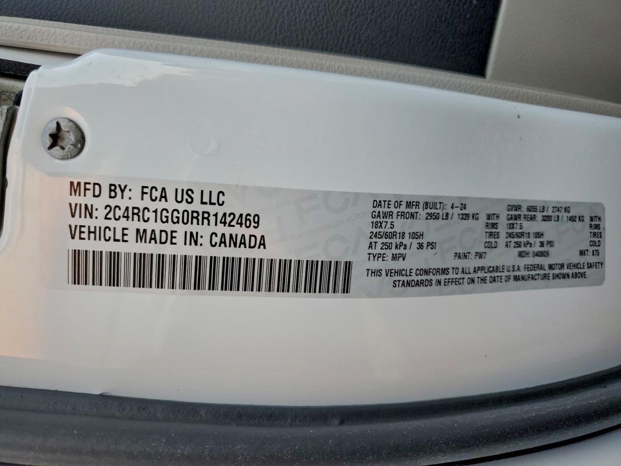 2024 CHRYSLER Pacifica