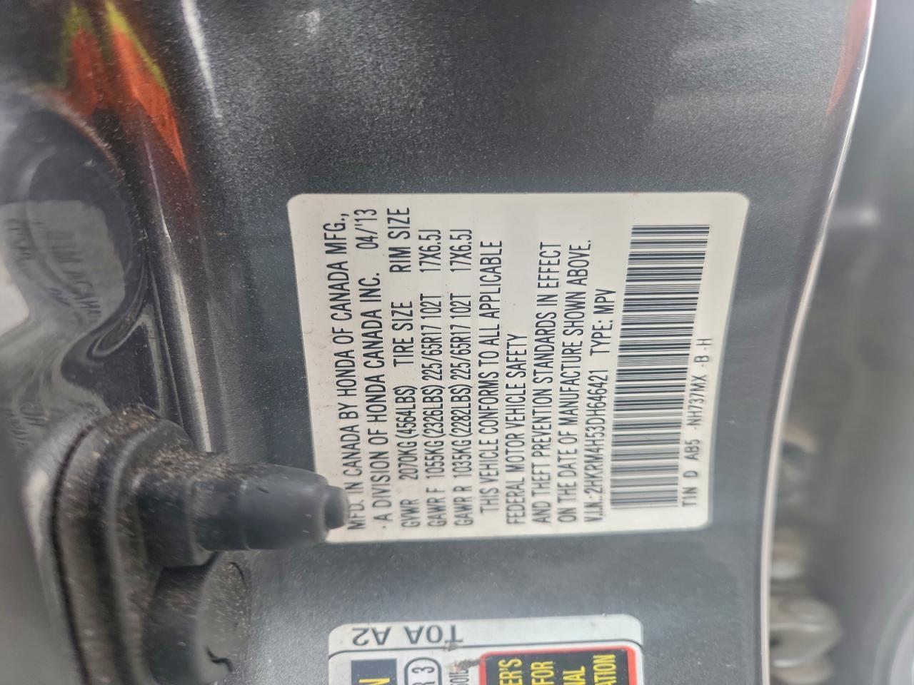 2013 HONDA CR-V