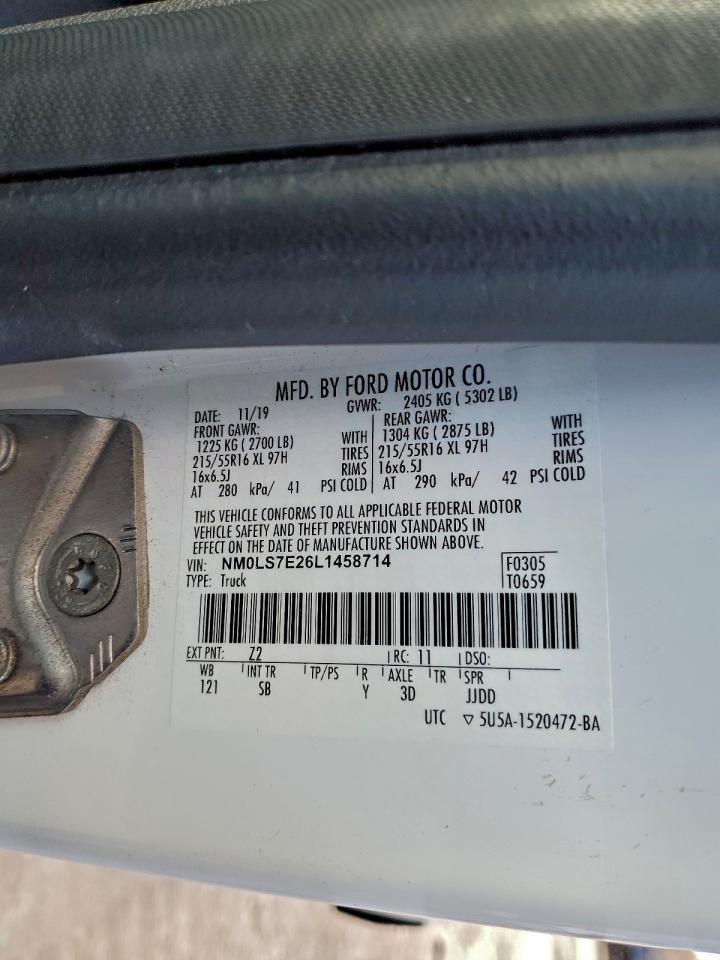 2020 FORD TRANSIT CONNECT