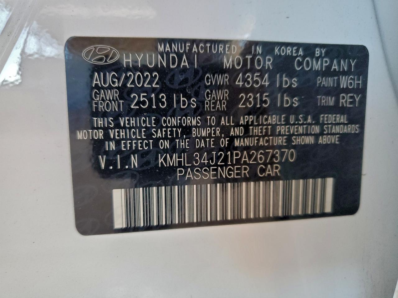 2023 HYUNDAI SONATA