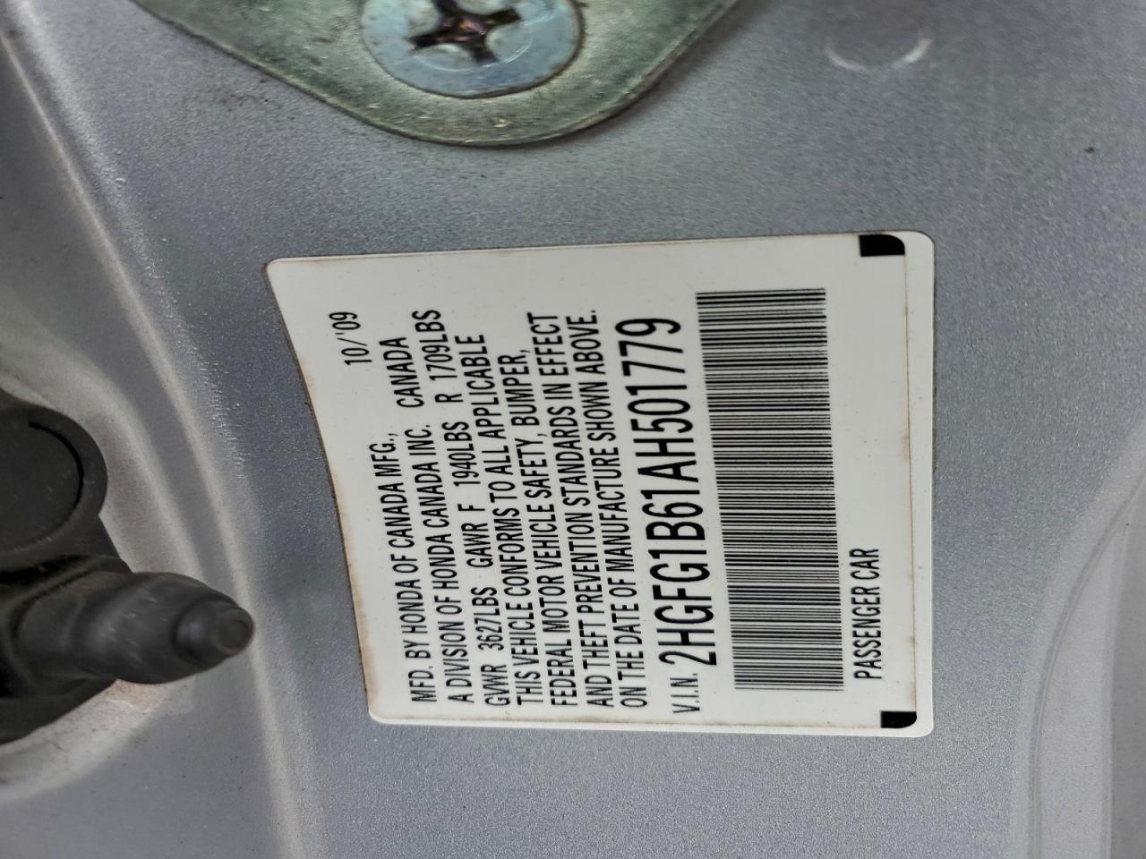 2010 HONDA CIVIC