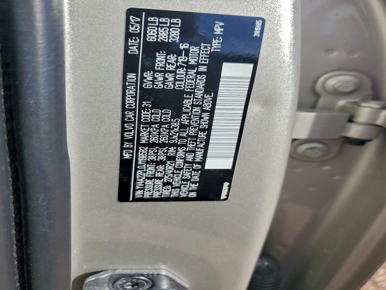 2018 VOLVO XC90