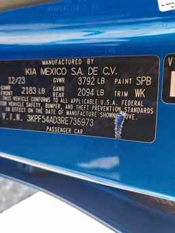 2024 KIA FORTE